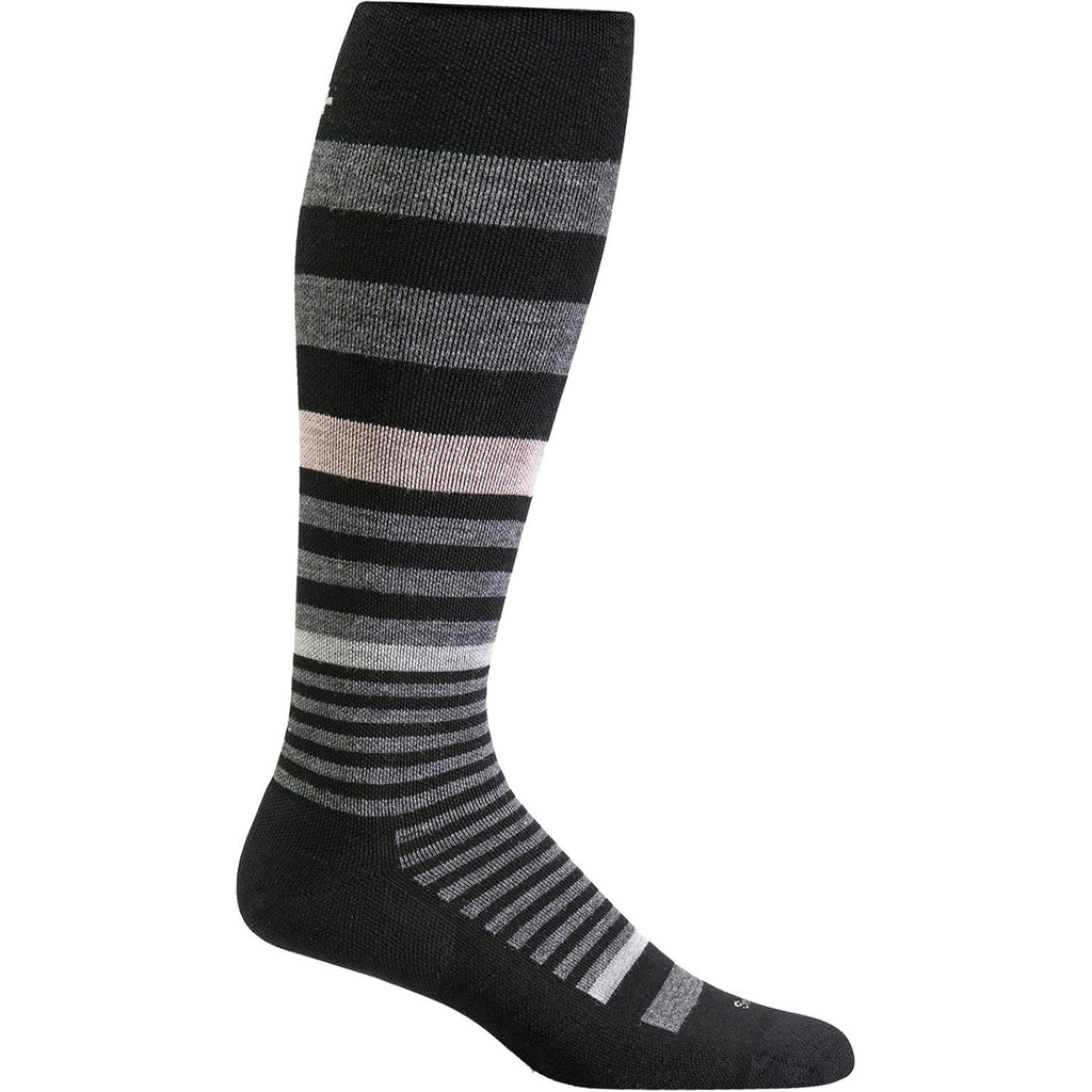 Womens Sockwell Women's Sockwell Orbital Knee High Socks 15-20 mmHG Black Multi Black Multi
