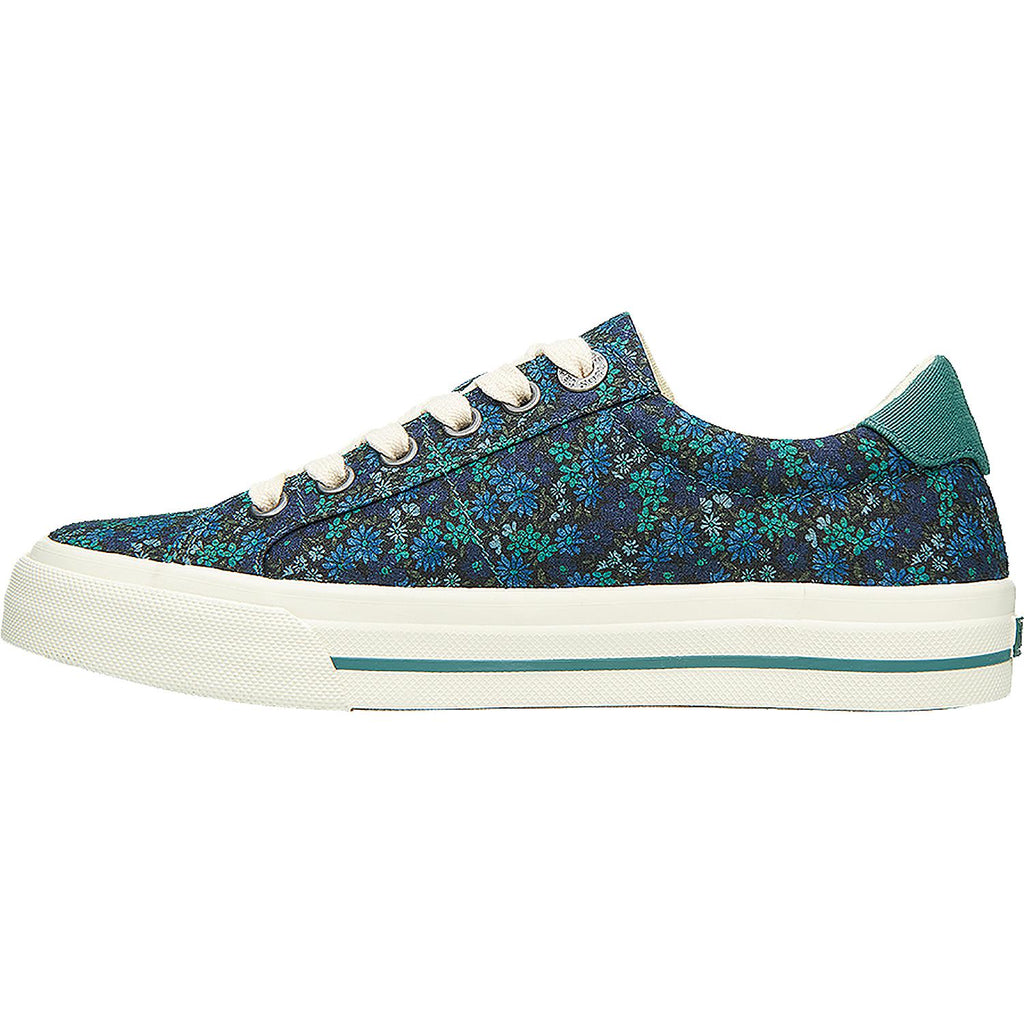Womens Taos Women's Taos Z Soul Teal Floral Canvas Teal Floral Canvas
