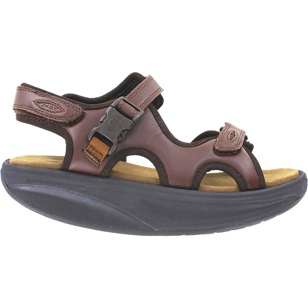 Womens Mbt Women's MBT Kisumu 3S Brown Leather Brown Leather