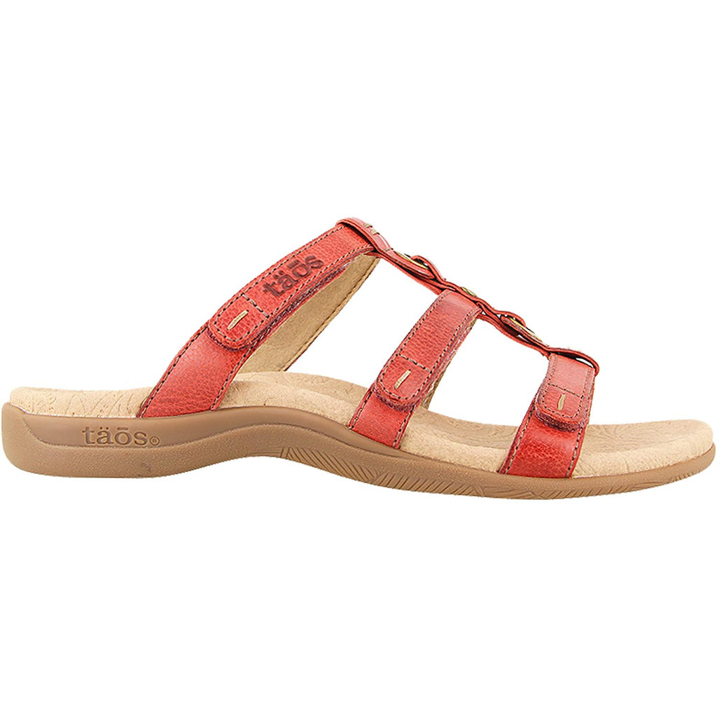 Womens Taos Women's Taos Nifty Red Leather Red Leather