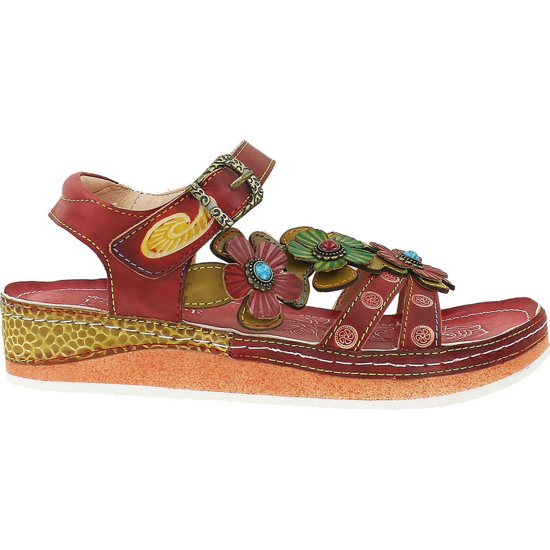Women's Spring Step Goodie Red Leather