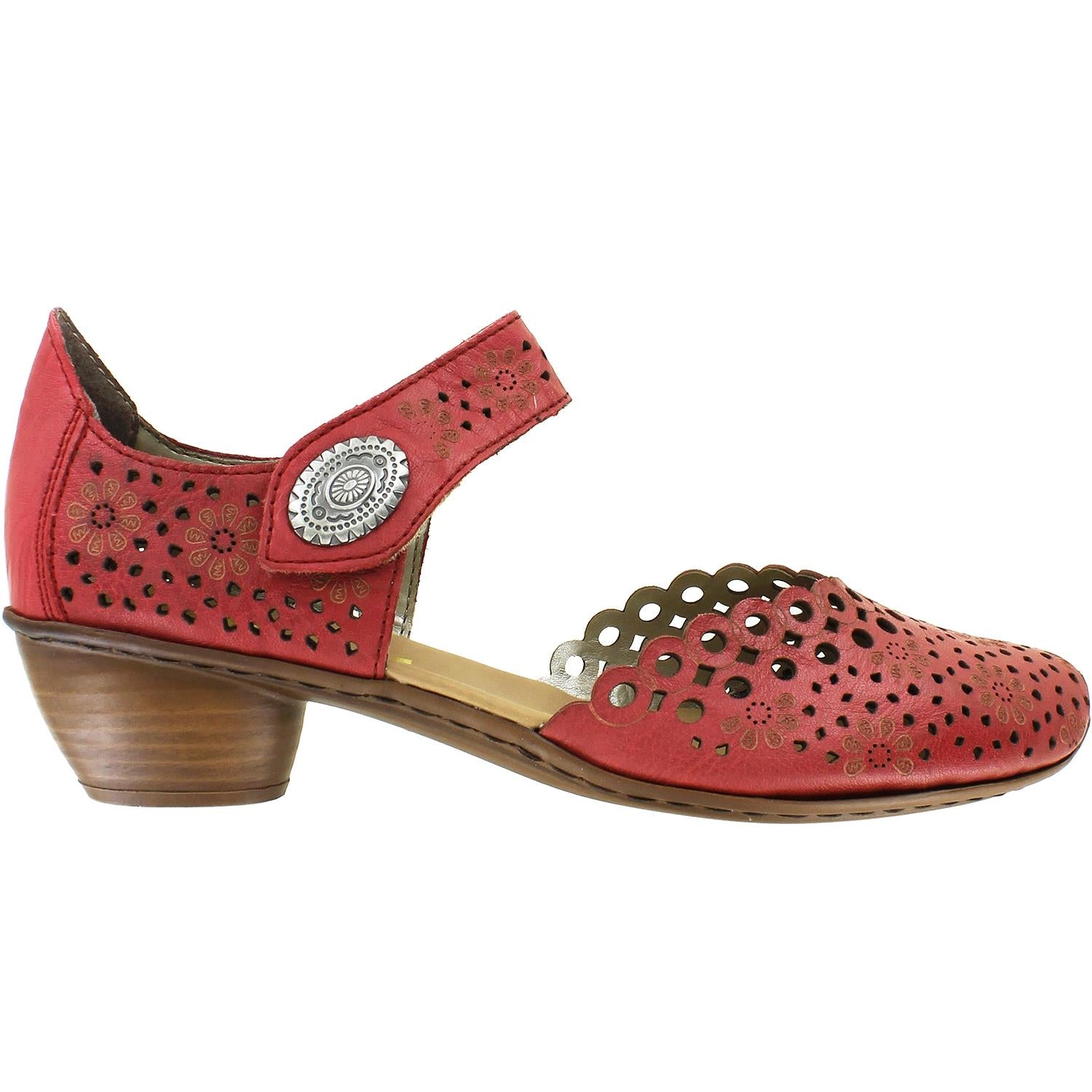 Women's Rieker 43753-33 Mirjam Rosso Leather – Footwear etc.