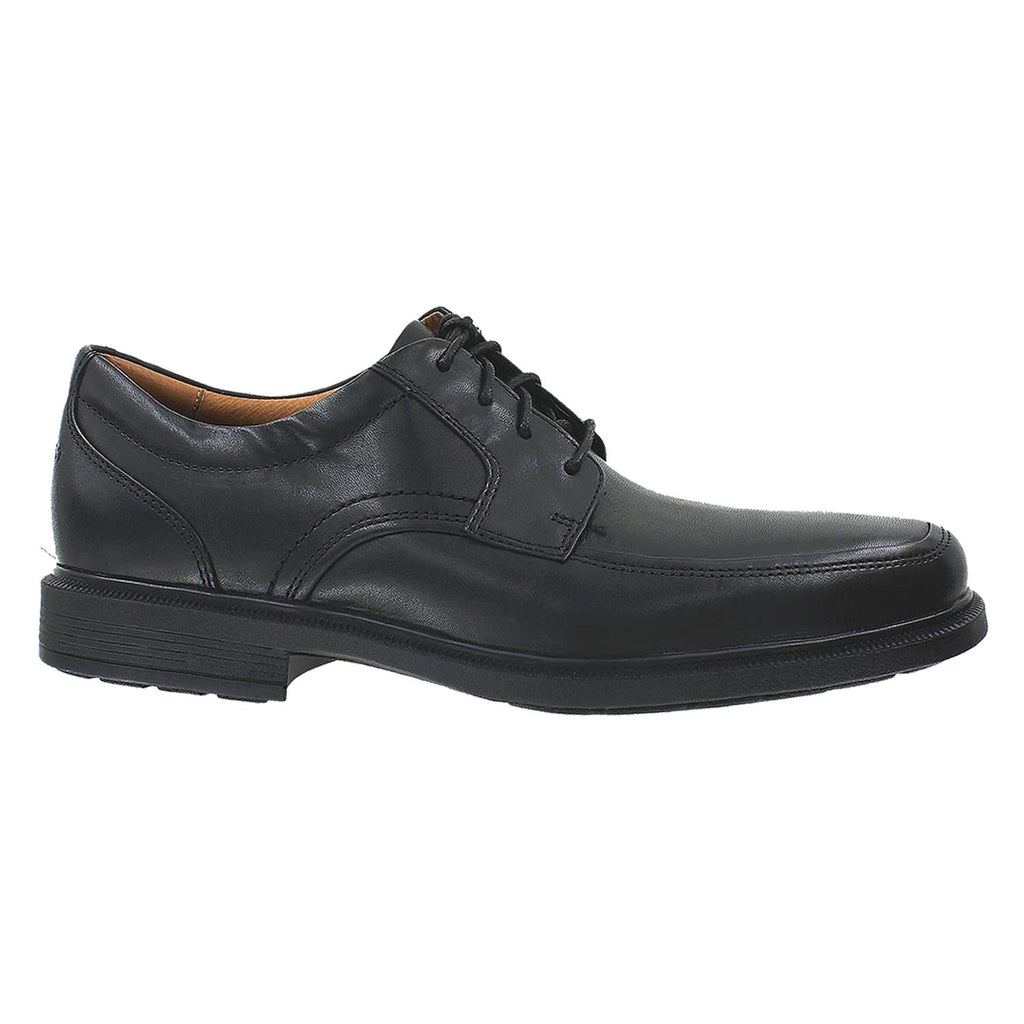 Mens Rockport Men's Rockport DresSports Luxe Apron Toe Oxford Black Leather Black Leather