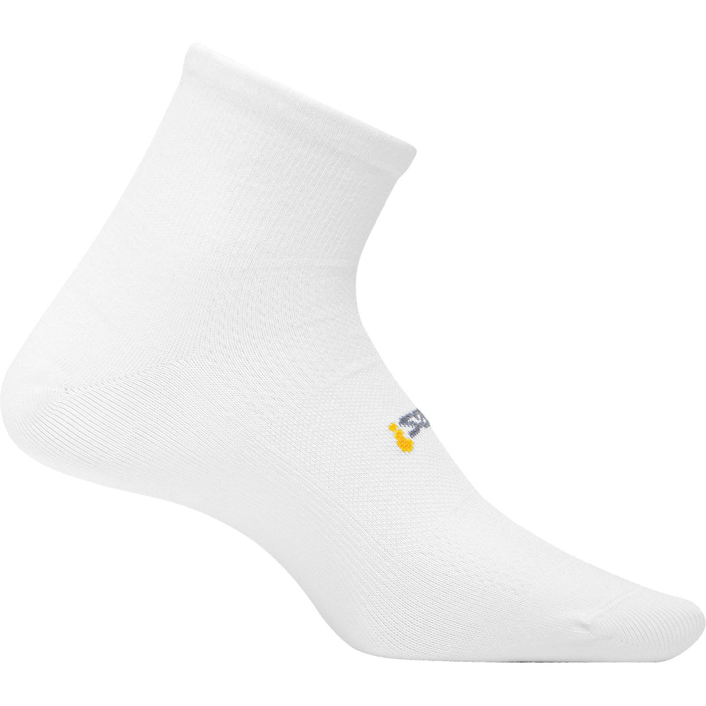 Unisex Feetures Unisex Feetures High Performance Ultra Light Quarter Socks White White