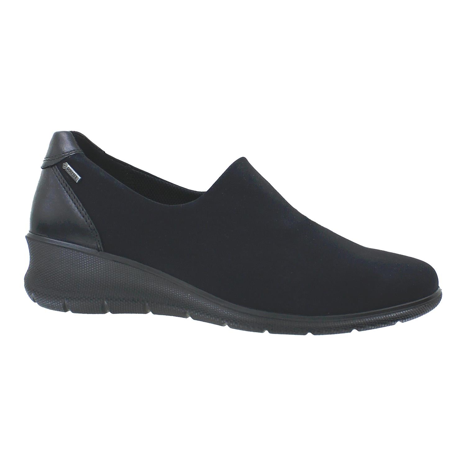 Hykler diskriminerende klasselærer Women's Ecco Babett 45 GTX Slip-On Black/Black Textile/Leather – Footwear  etc.