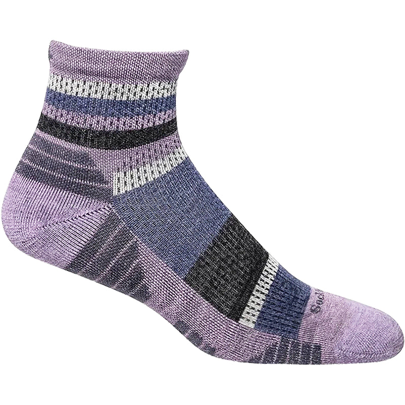 Women's Sockwell Journey Lavender Quarter Socks 15-20 mmHg