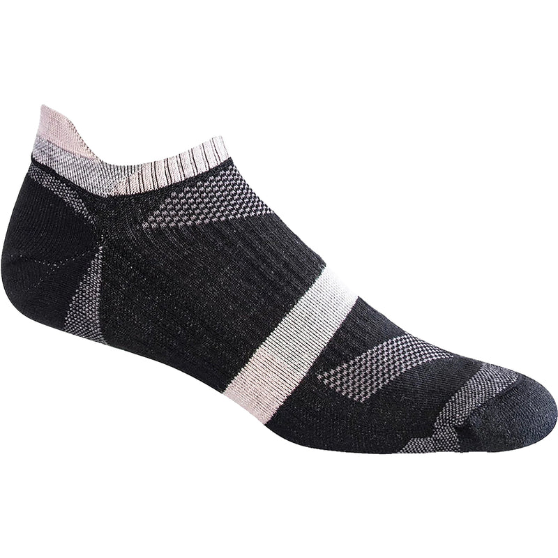 Women's Sockwell Traverse Black Micro Socks 15-20 mmHg